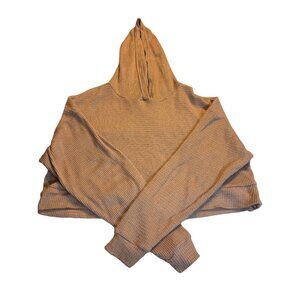 Hunter‎ & Brown Cropper Hoodie